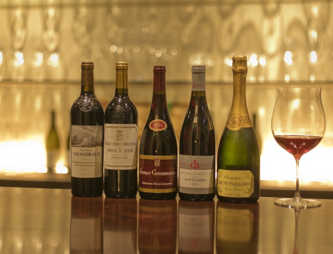 フランス産のワインが豊富でお料理とのペアリングをどうぞ